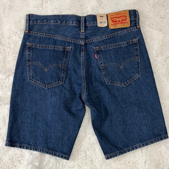 LEVI’S ,Size 34,Classic Blue Denim Men's Shorts - Picture 15 of 17